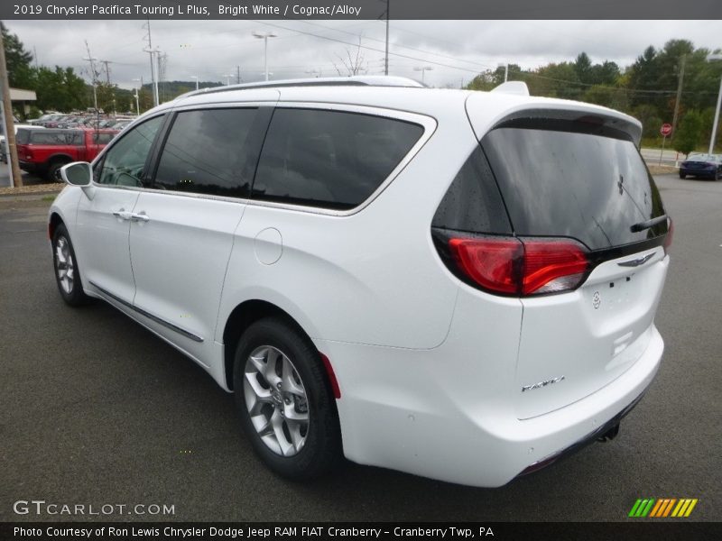 Bright White / Cognac/Alloy 2019 Chrysler Pacifica Touring L Plus