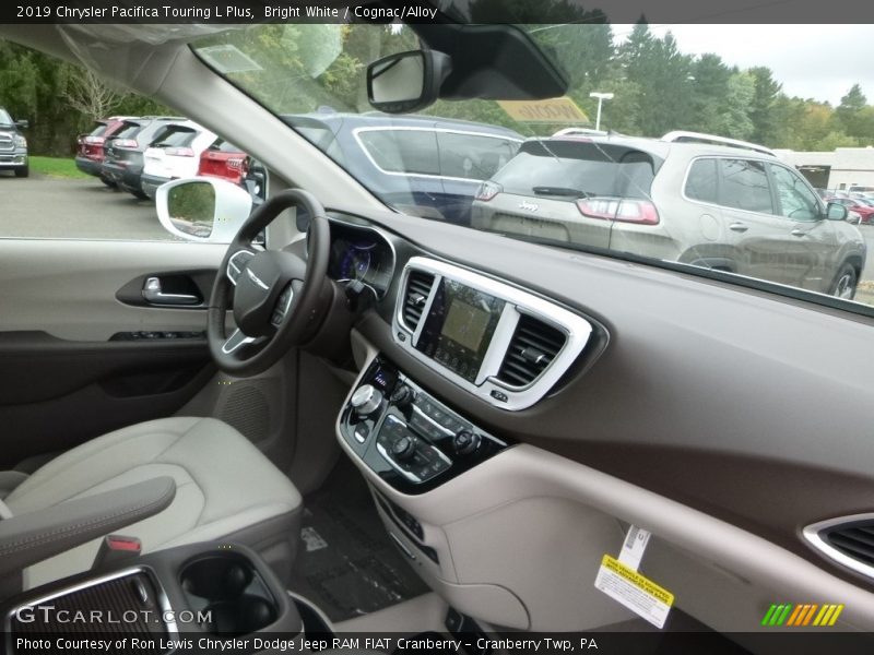 Bright White / Cognac/Alloy 2019 Chrysler Pacifica Touring L Plus