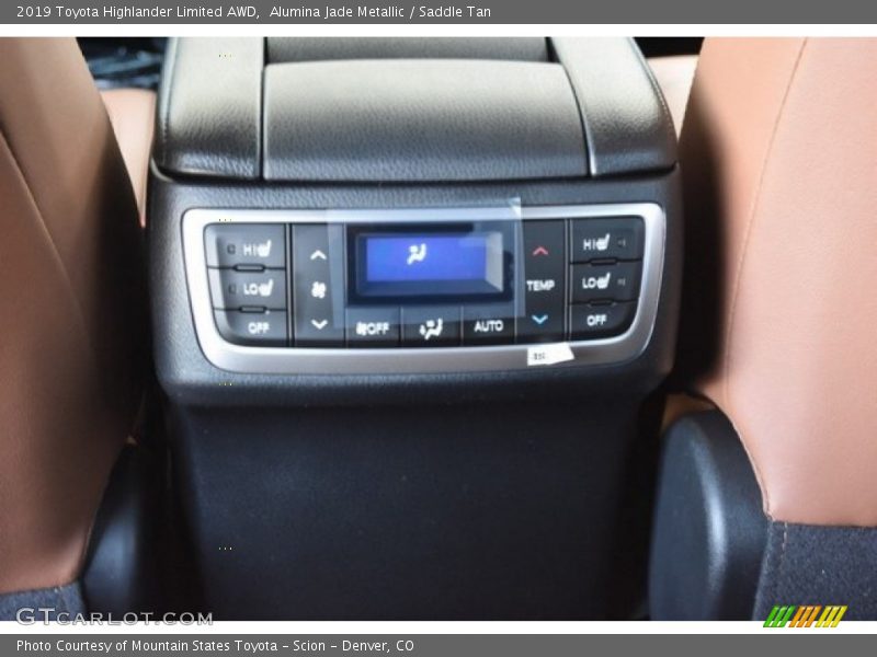Alumina Jade Metallic / Saddle Tan 2019 Toyota Highlander Limited AWD