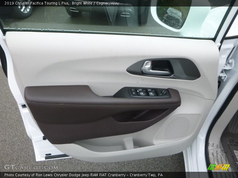 Bright White / Cognac/Alloy 2019 Chrysler Pacifica Touring L Plus