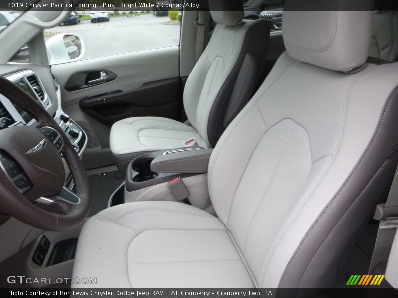 Bright White / Cognac/Alloy 2019 Chrysler Pacifica Touring L Plus