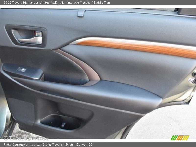 Door Panel of 2019 Highlander Limited AWD