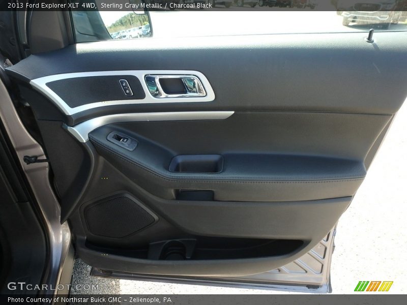 Sterling Gray Metallic / Charcoal Black 2013 Ford Explorer XLT 4WD