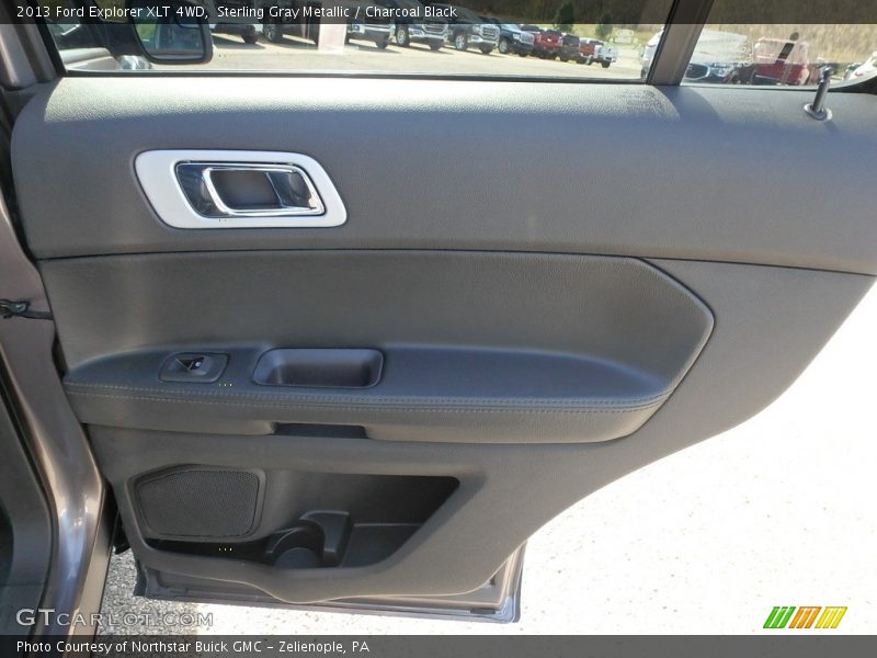 Sterling Gray Metallic / Charcoal Black 2013 Ford Explorer XLT 4WD