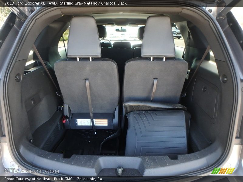 Sterling Gray Metallic / Charcoal Black 2013 Ford Explorer XLT 4WD