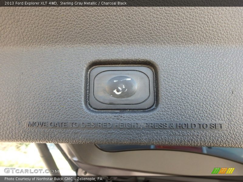 Sterling Gray Metallic / Charcoal Black 2013 Ford Explorer XLT 4WD