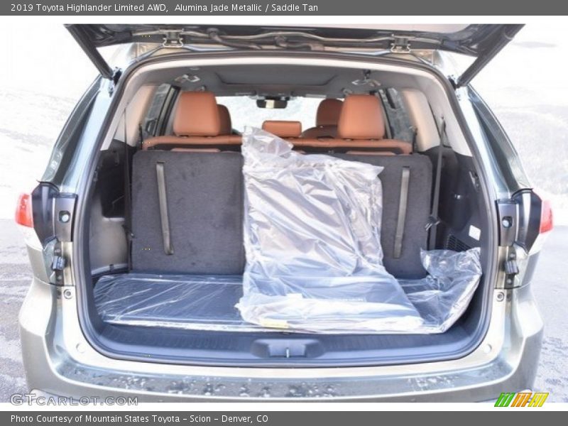  2019 Highlander Limited AWD Trunk