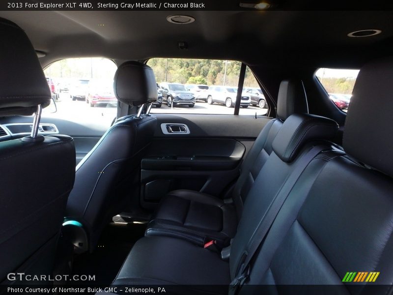 Sterling Gray Metallic / Charcoal Black 2013 Ford Explorer XLT 4WD
