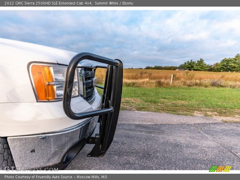 Summit White / Ebony 2012 GMC Sierra 2500HD SLE Extended Cab 4x4