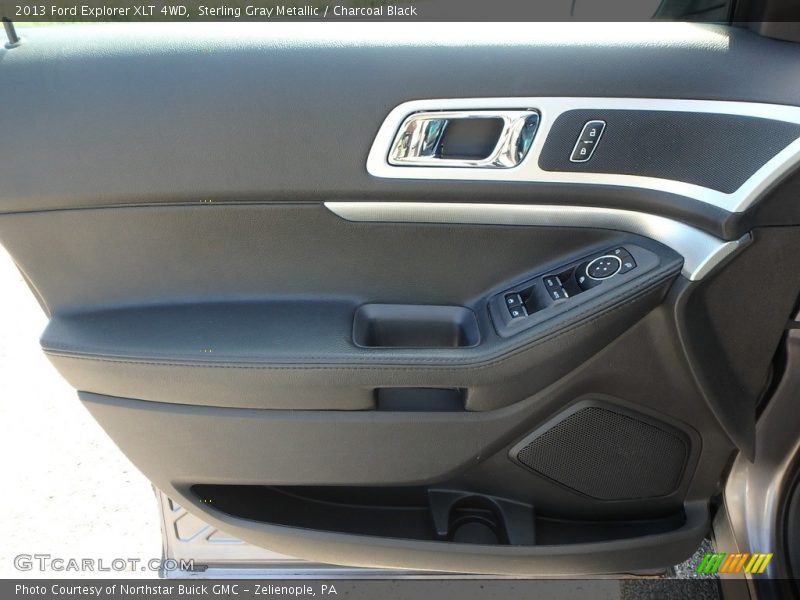 Sterling Gray Metallic / Charcoal Black 2013 Ford Explorer XLT 4WD