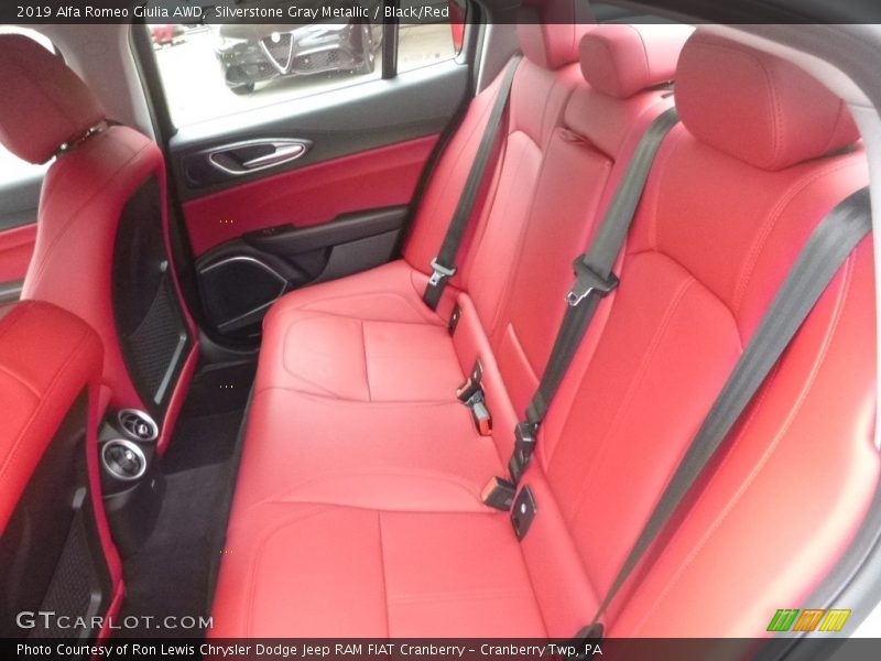 Rear Seat of 2019 Giulia AWD