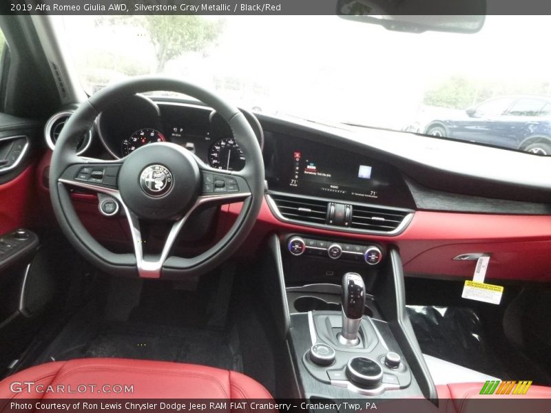 Dashboard of 2019 Giulia AWD