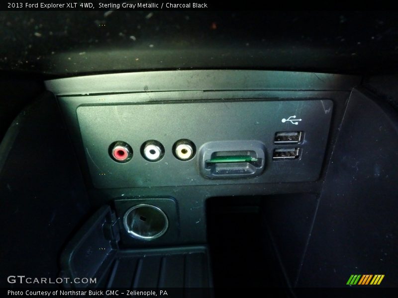 Sterling Gray Metallic / Charcoal Black 2013 Ford Explorer XLT 4WD