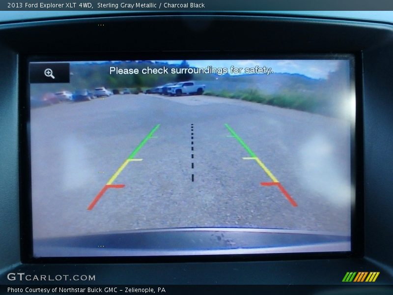 Sterling Gray Metallic / Charcoal Black 2013 Ford Explorer XLT 4WD