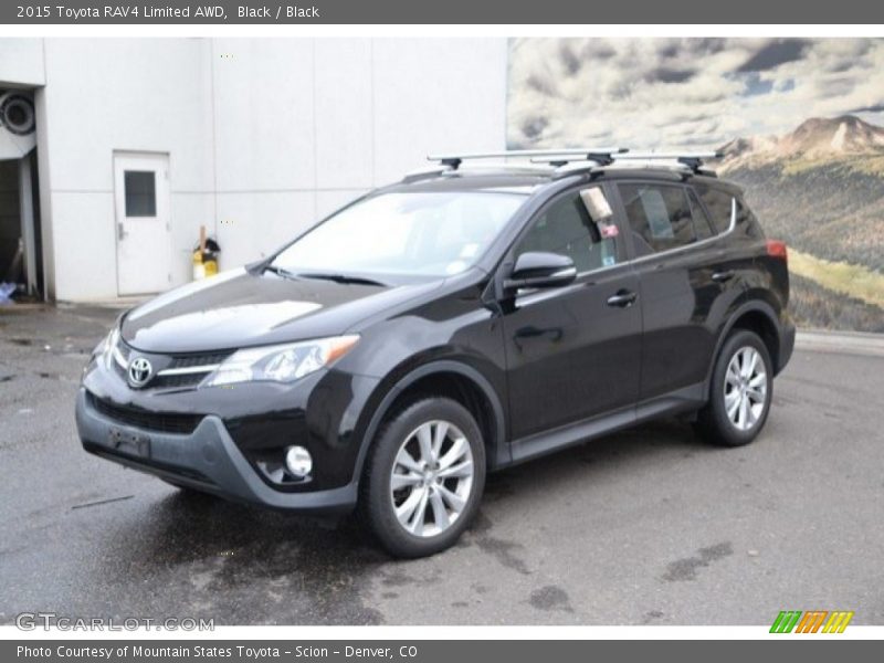 Black / Black 2015 Toyota RAV4 Limited AWD