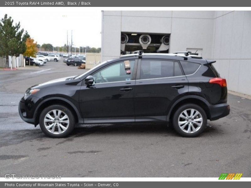 Black / Black 2015 Toyota RAV4 Limited AWD