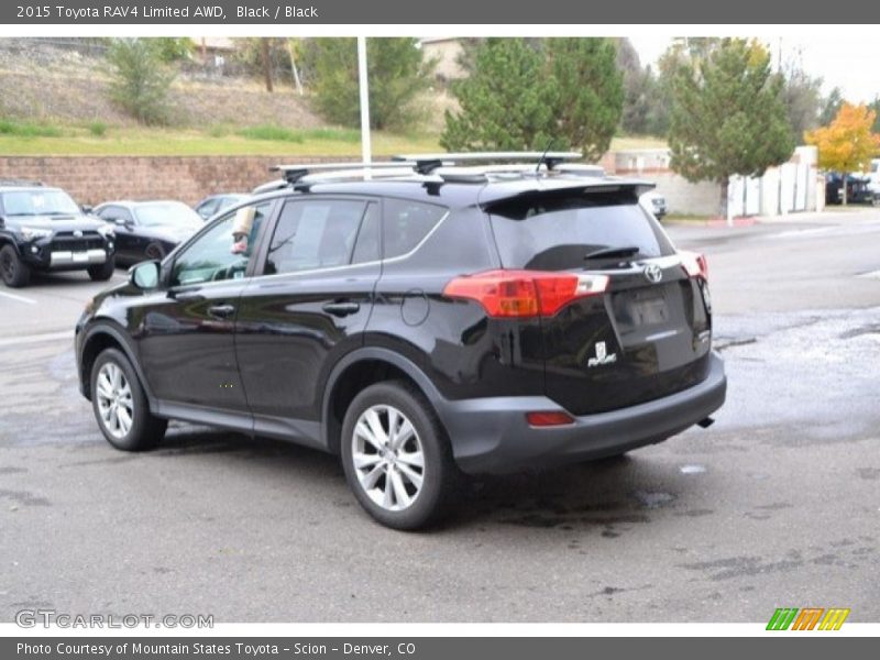 Black / Black 2015 Toyota RAV4 Limited AWD