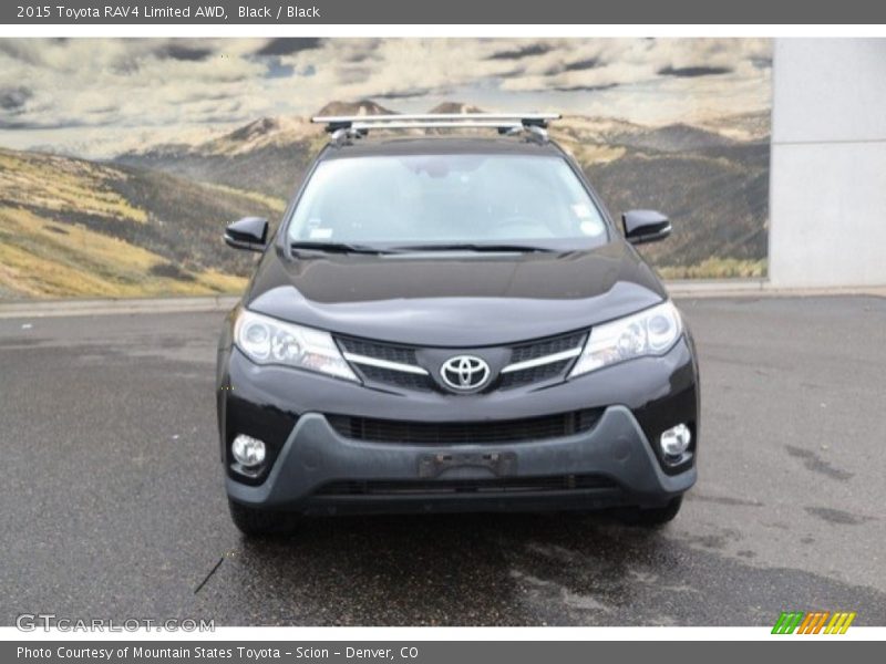 Black / Black 2015 Toyota RAV4 Limited AWD