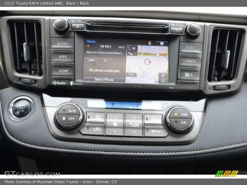 Black / Black 2015 Toyota RAV4 Limited AWD