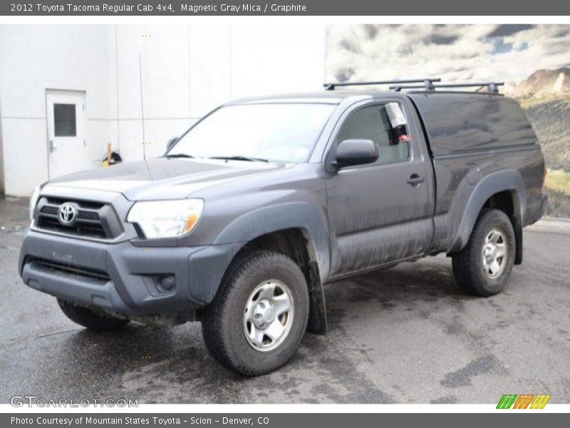 Magnetic Gray Mica / Graphite 2012 Toyota Tacoma Regular Cab 4x4