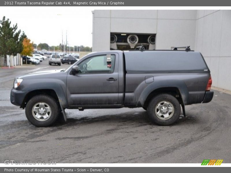 Magnetic Gray Mica / Graphite 2012 Toyota Tacoma Regular Cab 4x4