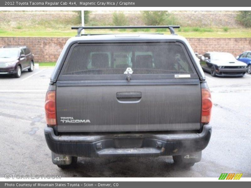 Magnetic Gray Mica / Graphite 2012 Toyota Tacoma Regular Cab 4x4