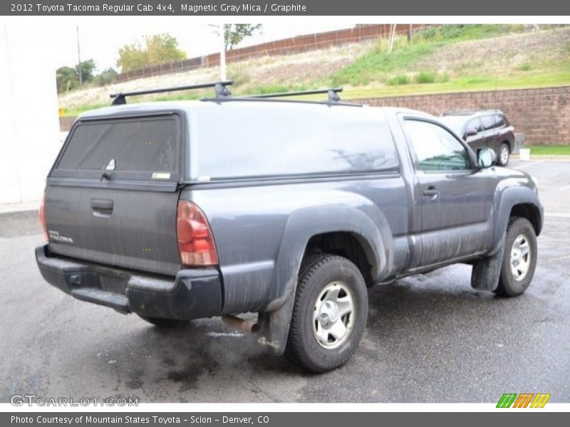 Magnetic Gray Mica / Graphite 2012 Toyota Tacoma Regular Cab 4x4