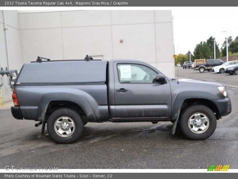 Magnetic Gray Mica / Graphite 2012 Toyota Tacoma Regular Cab 4x4