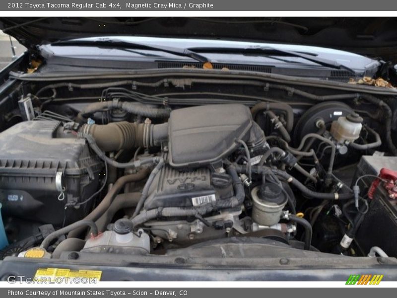 Magnetic Gray Mica / Graphite 2012 Toyota Tacoma Regular Cab 4x4