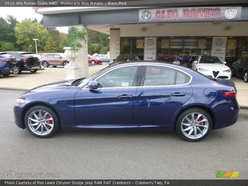  2019 Giulia AWD Montecarlo Blue Metallic