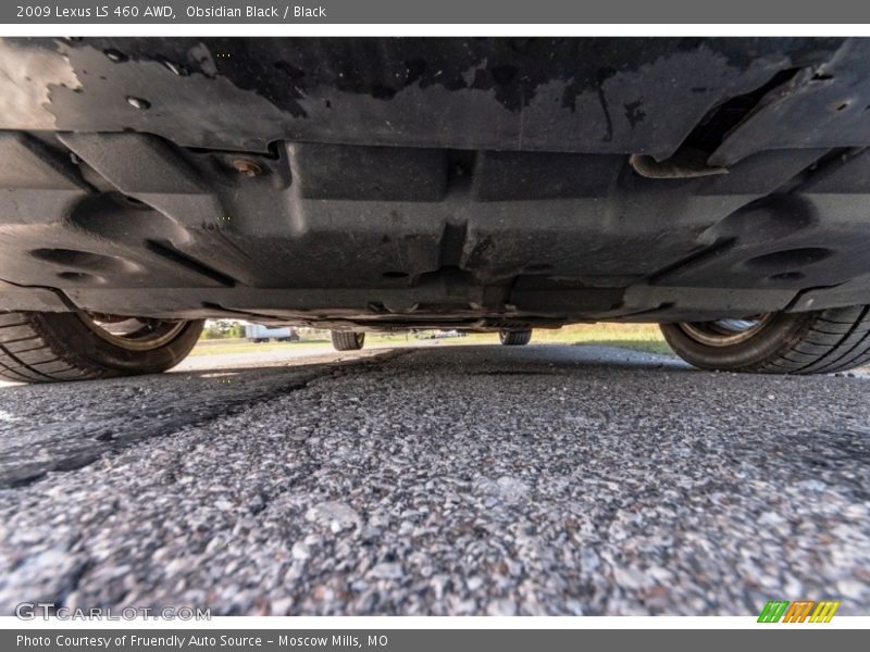 Obsidian Black / Black 2009 Lexus LS 460 AWD