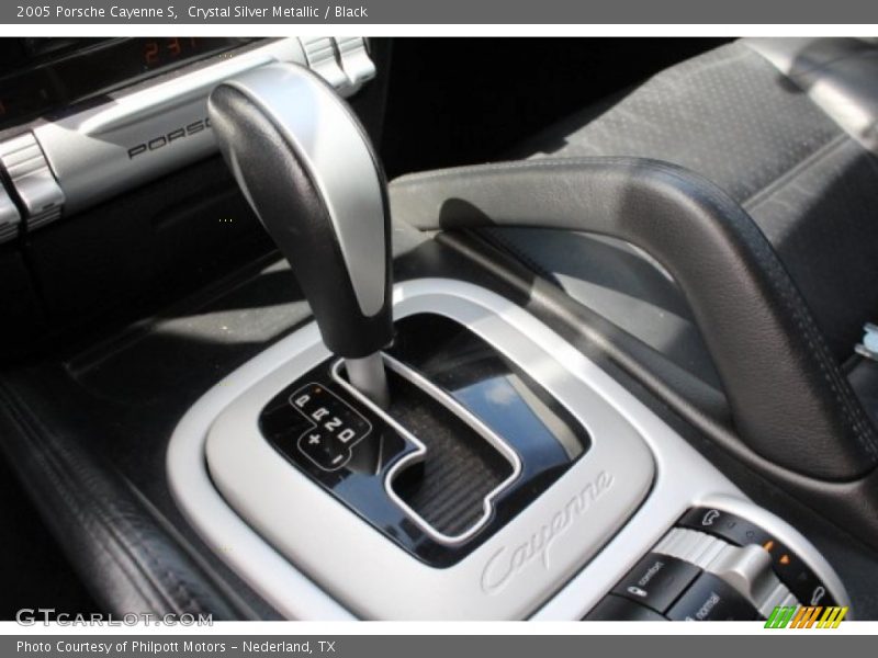 Crystal Silver Metallic / Black 2005 Porsche Cayenne S