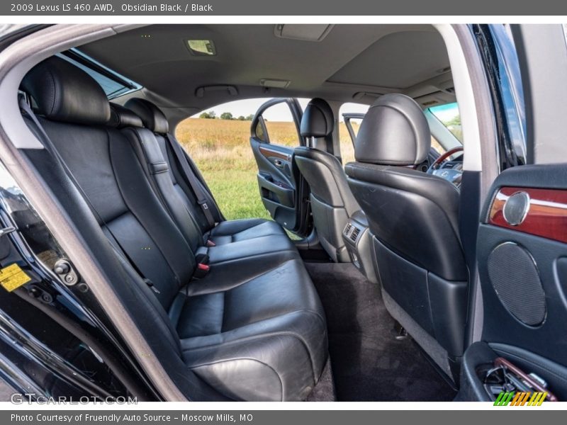 Obsidian Black / Black 2009 Lexus LS 460 AWD