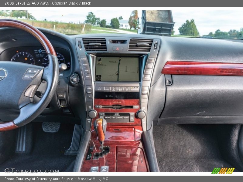 Obsidian Black / Black 2009 Lexus LS 460 AWD