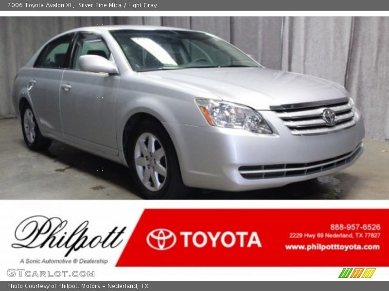 Silver Pine Mica / Light Gray 2006 Toyota Avalon XL