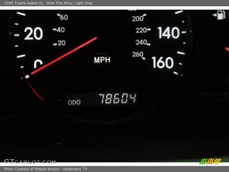 Silver Pine Mica / Light Gray 2006 Toyota Avalon XL