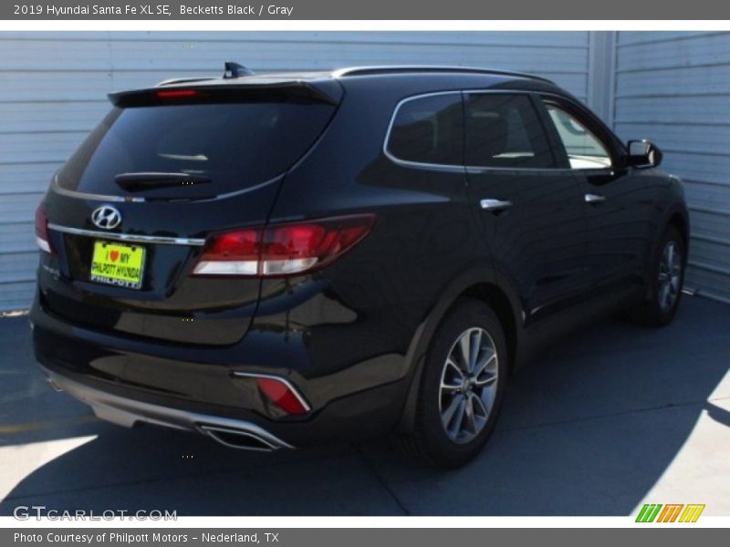 Becketts Black / Gray 2019 Hyundai Santa Fe XL SE