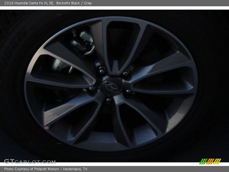 Becketts Black / Gray 2019 Hyundai Santa Fe XL SE