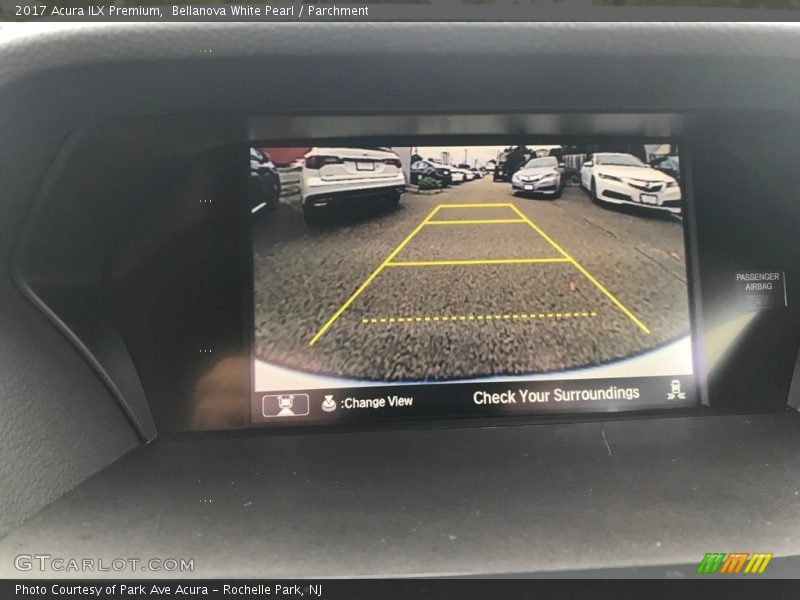 Bellanova White Pearl / Parchment 2017 Acura ILX Premium