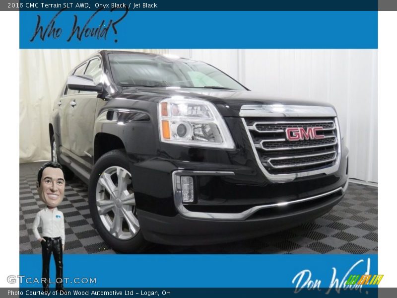 Onyx Black / Jet Black 2016 GMC Terrain SLT AWD