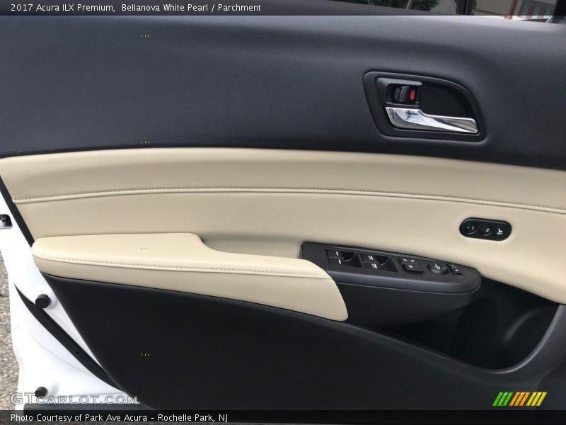 Bellanova White Pearl / Parchment 2017 Acura ILX Premium
