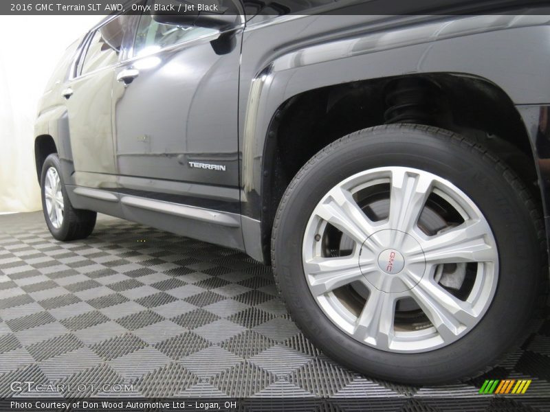 Onyx Black / Jet Black 2016 GMC Terrain SLT AWD