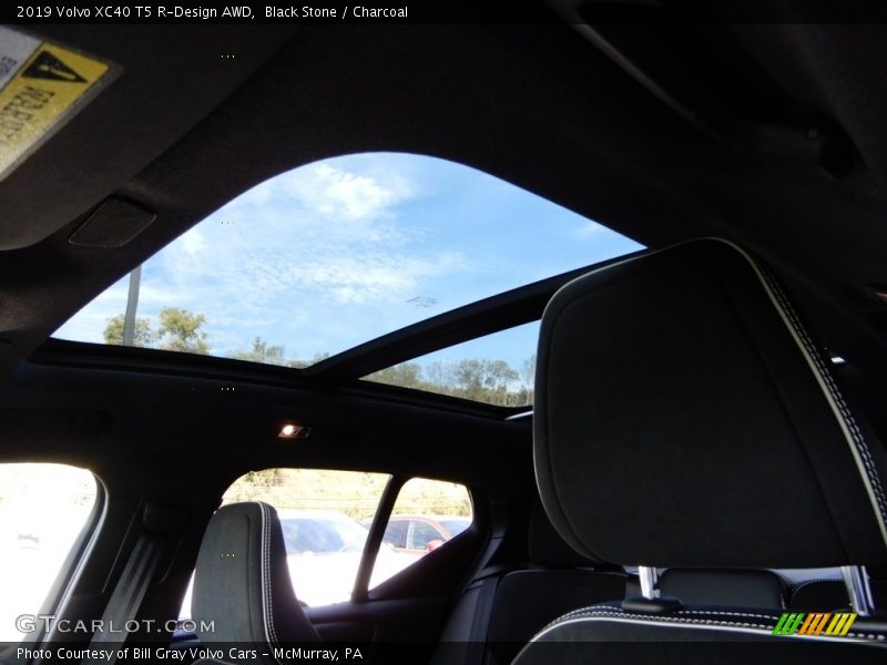 Black Stone / Charcoal 2019 Volvo XC40 T5 R-Design AWD