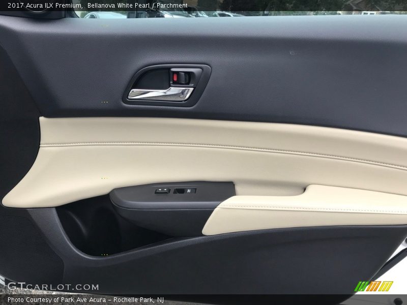 Bellanova White Pearl / Parchment 2017 Acura ILX Premium