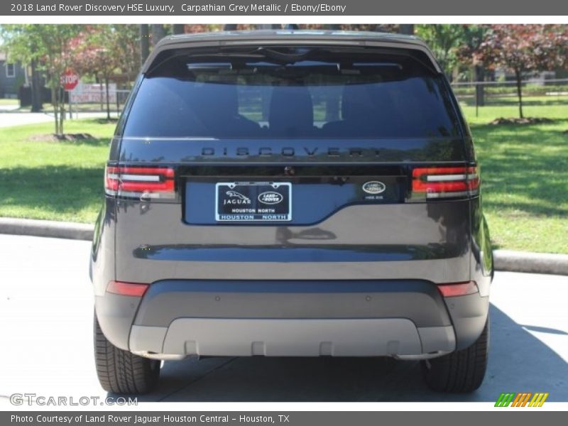 Carpathian Grey Metallic / Ebony/Ebony 2018 Land Rover Discovery HSE Luxury