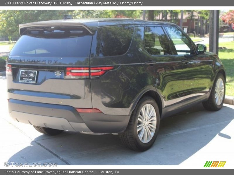 Carpathian Grey Metallic / Ebony/Ebony 2018 Land Rover Discovery HSE Luxury