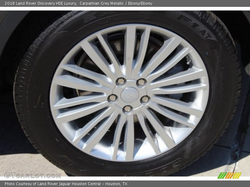 Carpathian Grey Metallic / Ebony/Ebony 2018 Land Rover Discovery HSE Luxury