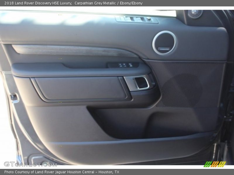 Carpathian Grey Metallic / Ebony/Ebony 2018 Land Rover Discovery HSE Luxury