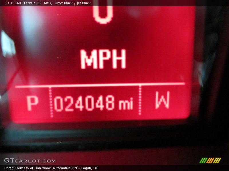 Onyx Black / Jet Black 2016 GMC Terrain SLT AWD