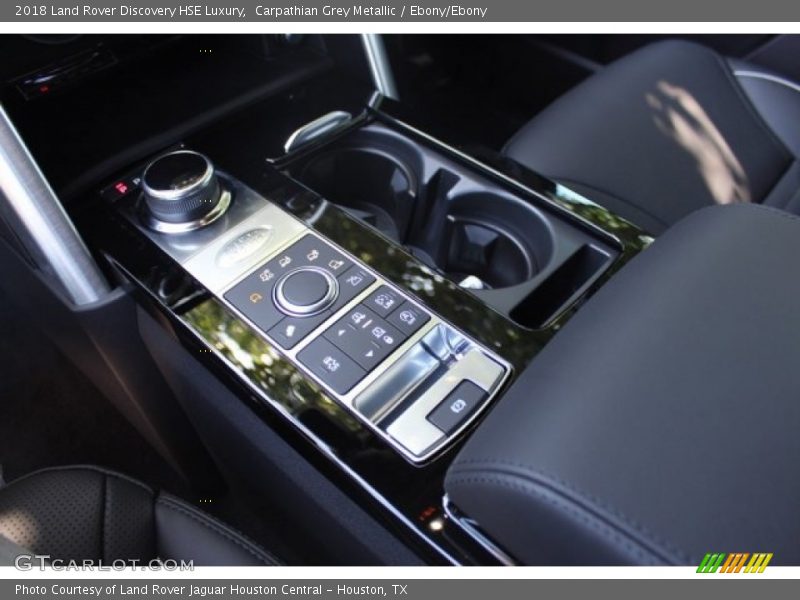 Carpathian Grey Metallic / Ebony/Ebony 2018 Land Rover Discovery HSE Luxury